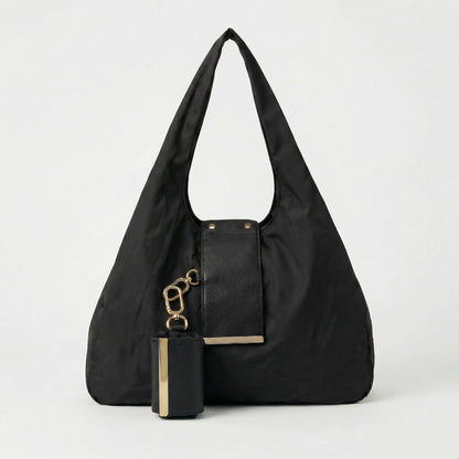 Salva™ Bolsa Tote Dobrável Chaveiro