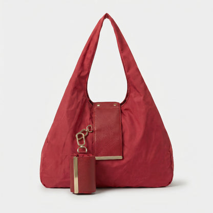 Salva™ Bolsa Tote Dobrável Chaveiro